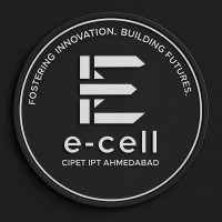 Logo of e-cell, CIPET Ahmedabad